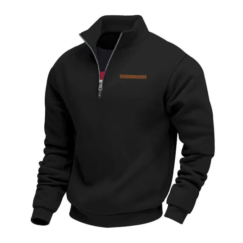 Casual Fleece Sweatshirt with Soft Lining