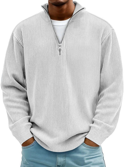 Men's Trendy Half-Zip Sweater