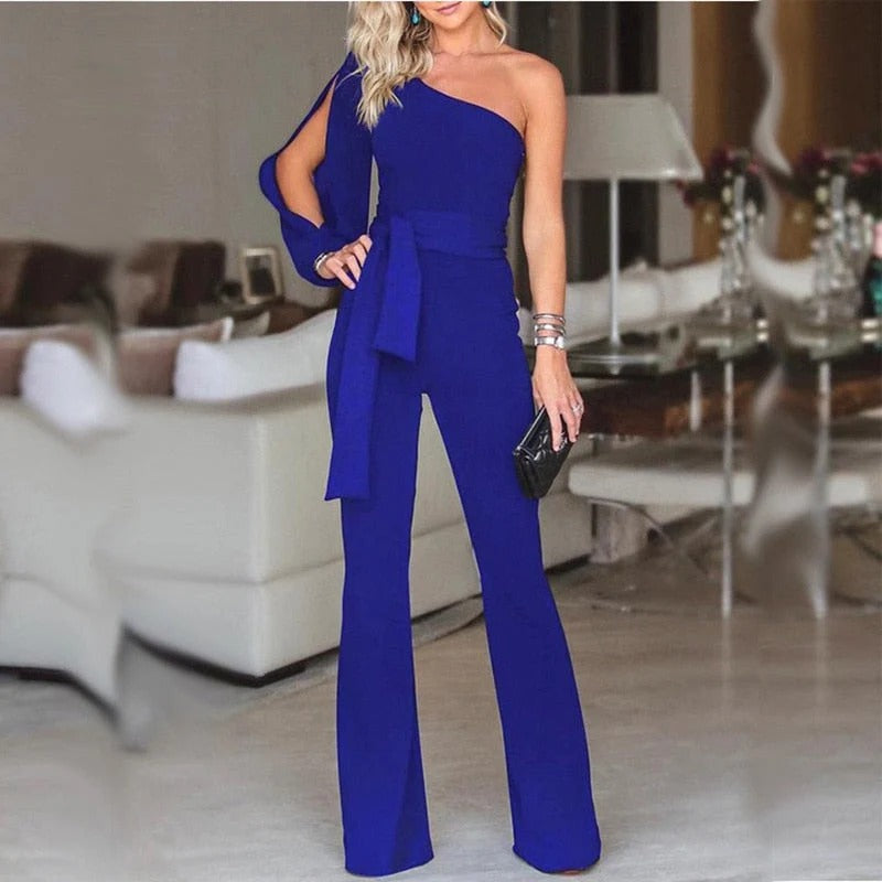 Celestia Open Sleeve Jumpsuit