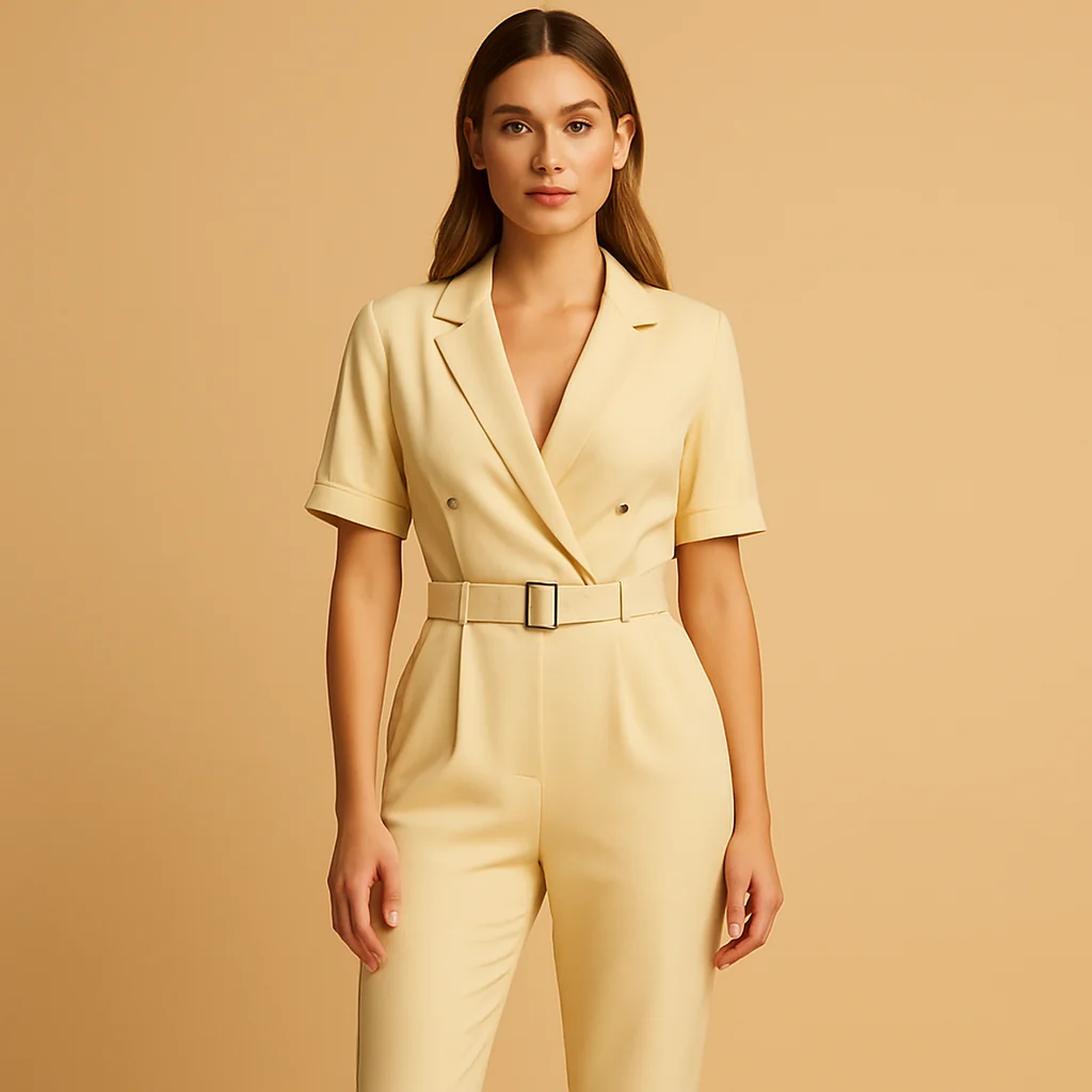 Diana V-Neck Jumpsuit