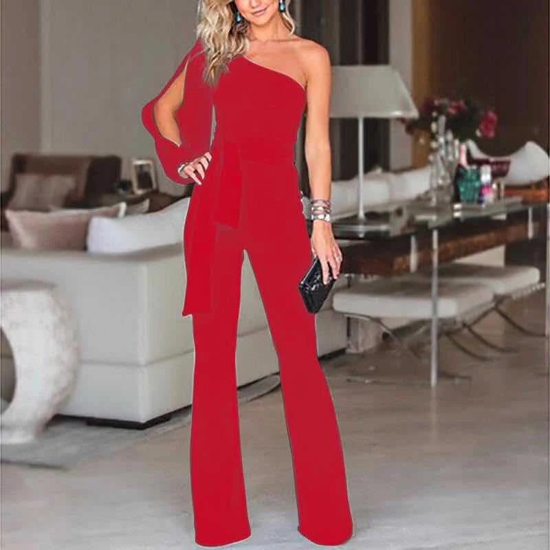 Celestia Open Sleeve Jumpsuit
