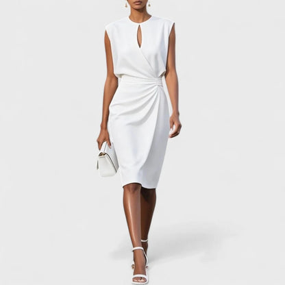 Elegant Dress with Refined Detailing