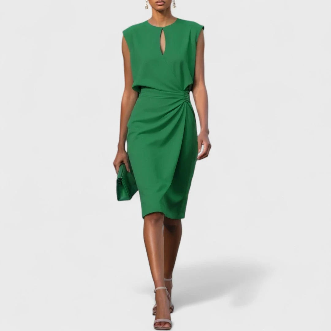 Elegant Dress with Refined Detailing