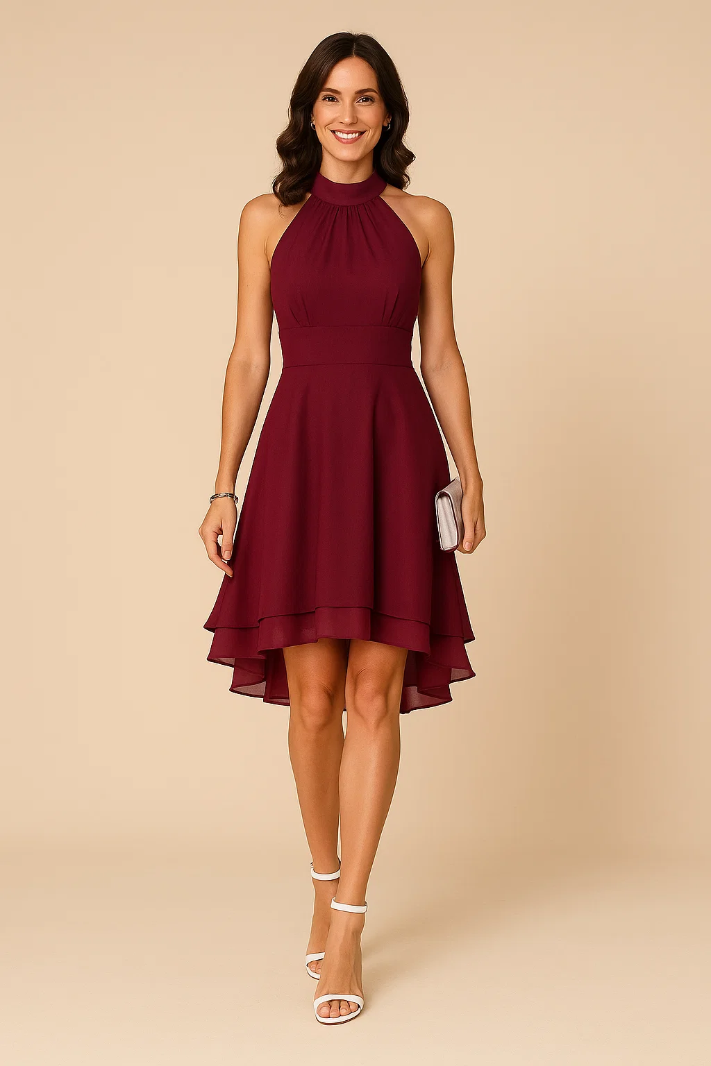 Addison Flared Skirt Dress