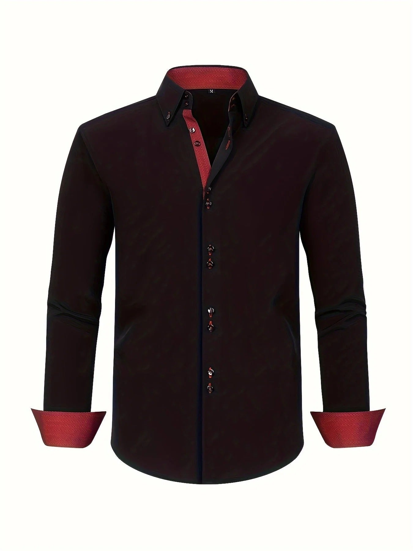 Men's Elegant Shirt with Contrast Details