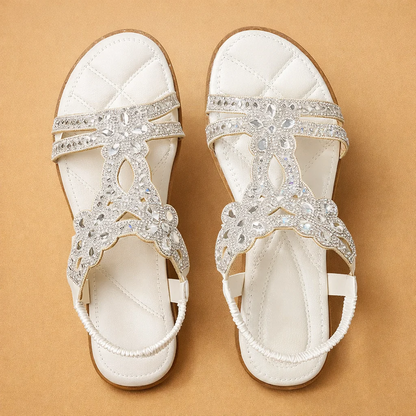 Lanna Crystal Embellished Sandals