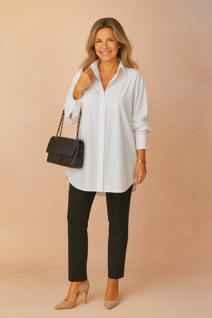 Monaco Oversized Shirt Blouse