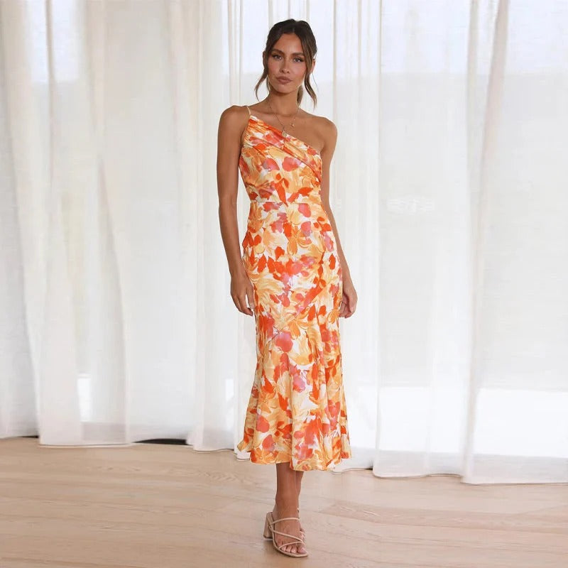 Gracie Floral Midi Dress