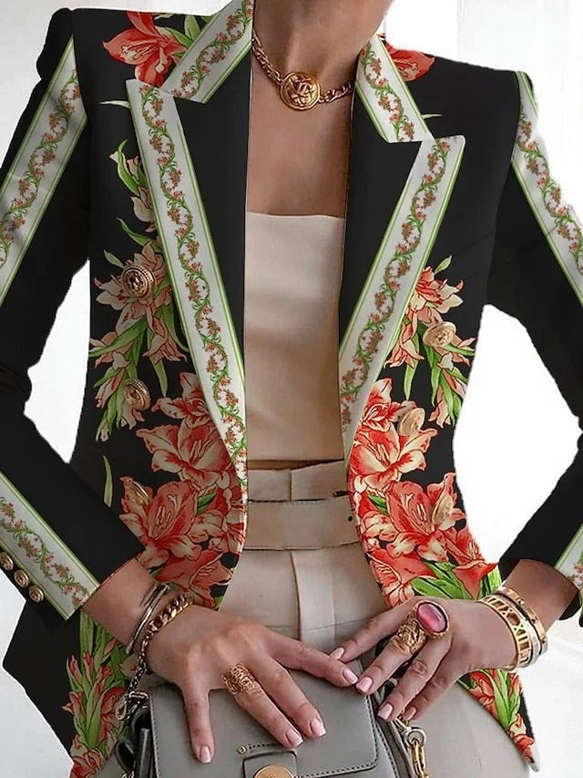 Liora Floral Fitted Blazer