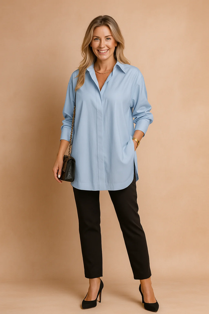 Monaco Oversized Shirt Blouse