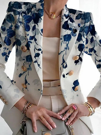 Liora Floral Fitted Blazer