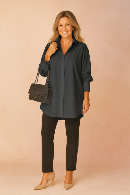 Monaco Oversized Shirt Blouse