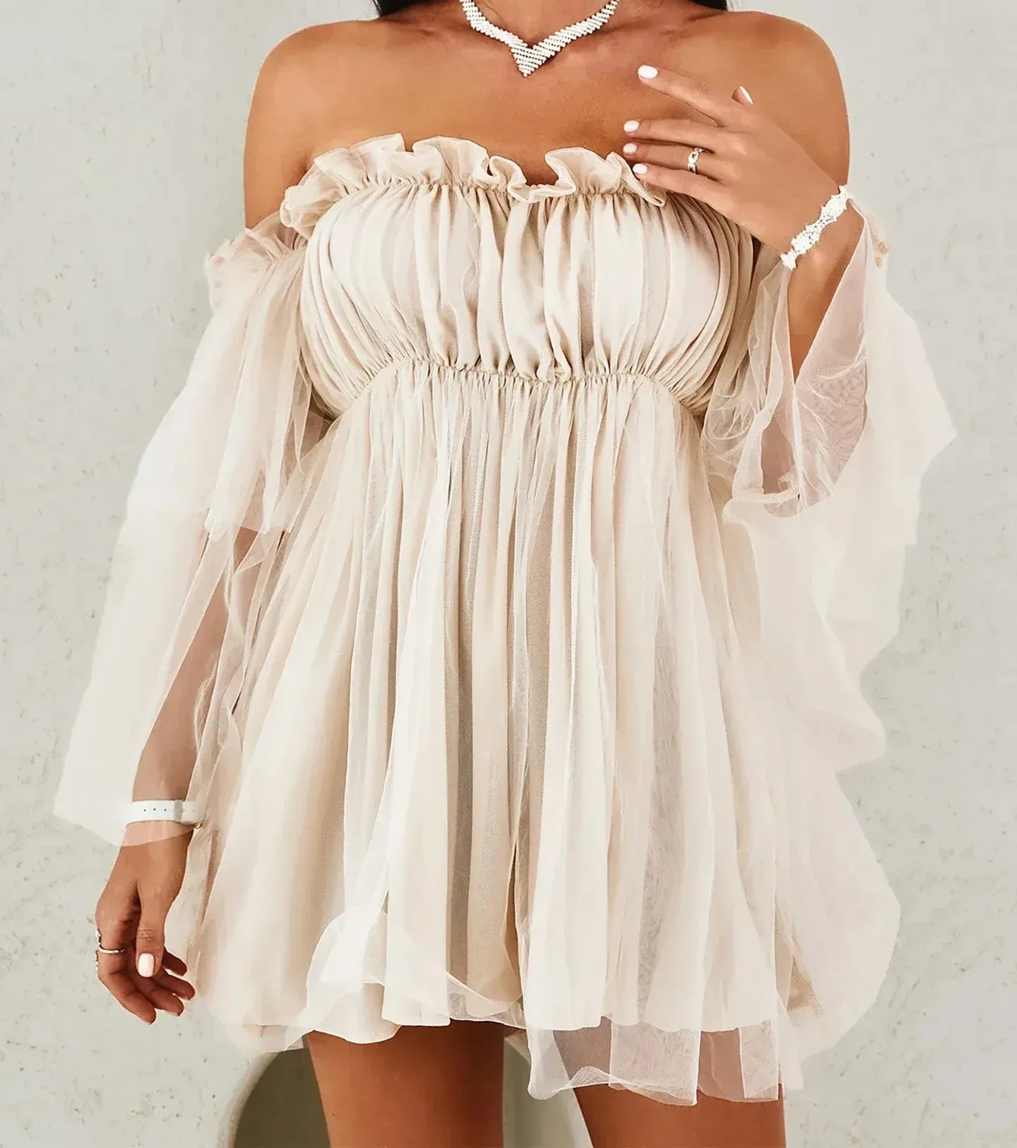 Marvella Spanish Style Mini Dress