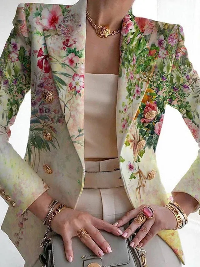 Liora Floral Fitted Blazer