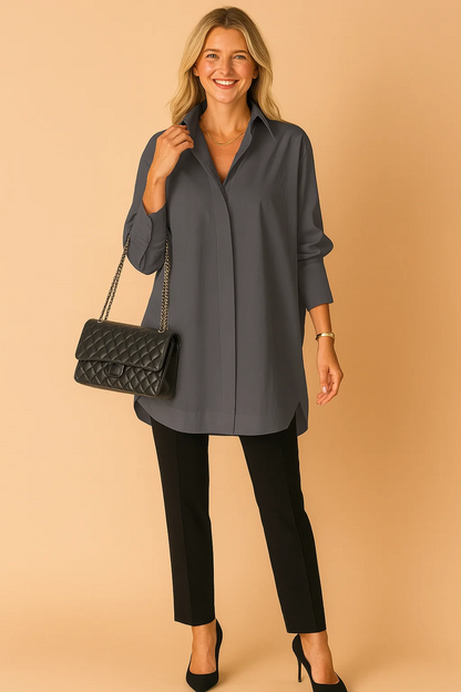Monaco Oversized Shirt Blouse