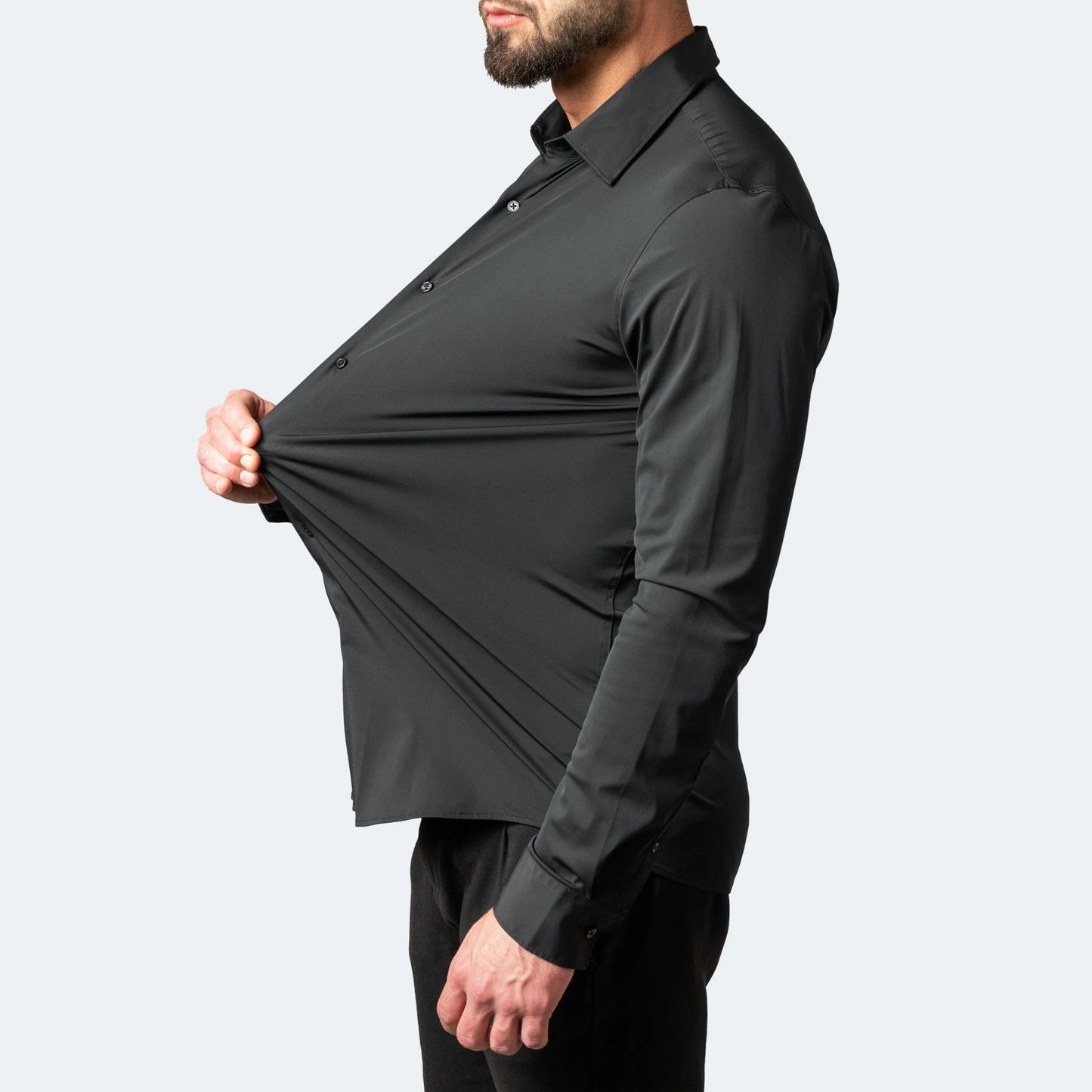 Men's Slim Fit Stretch Non-Iron Shirt