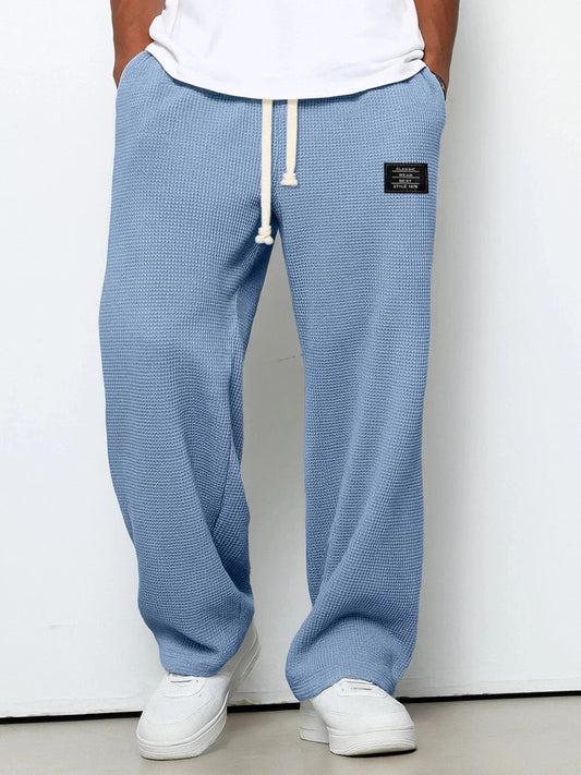 Relaxed Fit Trousers with Adjustable Waistband