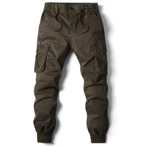 Cargo Utility Joggers with Adjustable Waistband