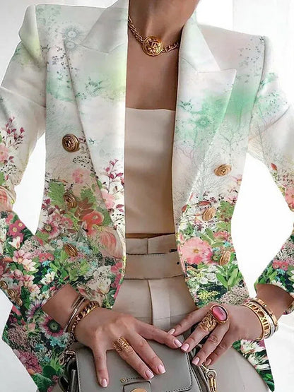 Liora Floral Fitted Blazer
