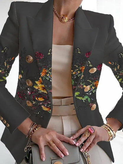Liora Floral Fitted Blazer
