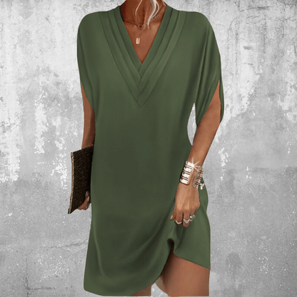 Elegant Dress with Flattering Strategic Draping