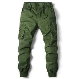 Cargo Utility Joggers with Adjustable Waistband