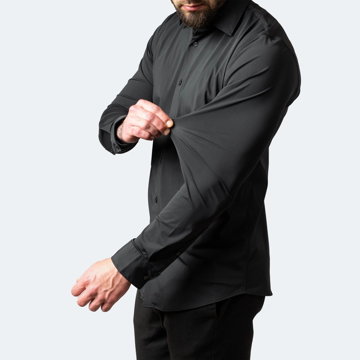 Men's Slim Fit Stretch Non-Iron Shirt