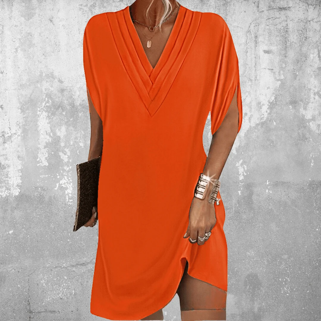 Elegant Dress with Flattering Strategic Draping