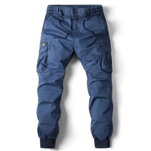 Cargo Utility Joggers with Adjustable Waistband