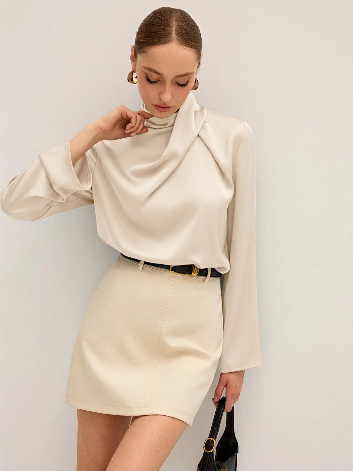 Sylwia Satin Blouse
