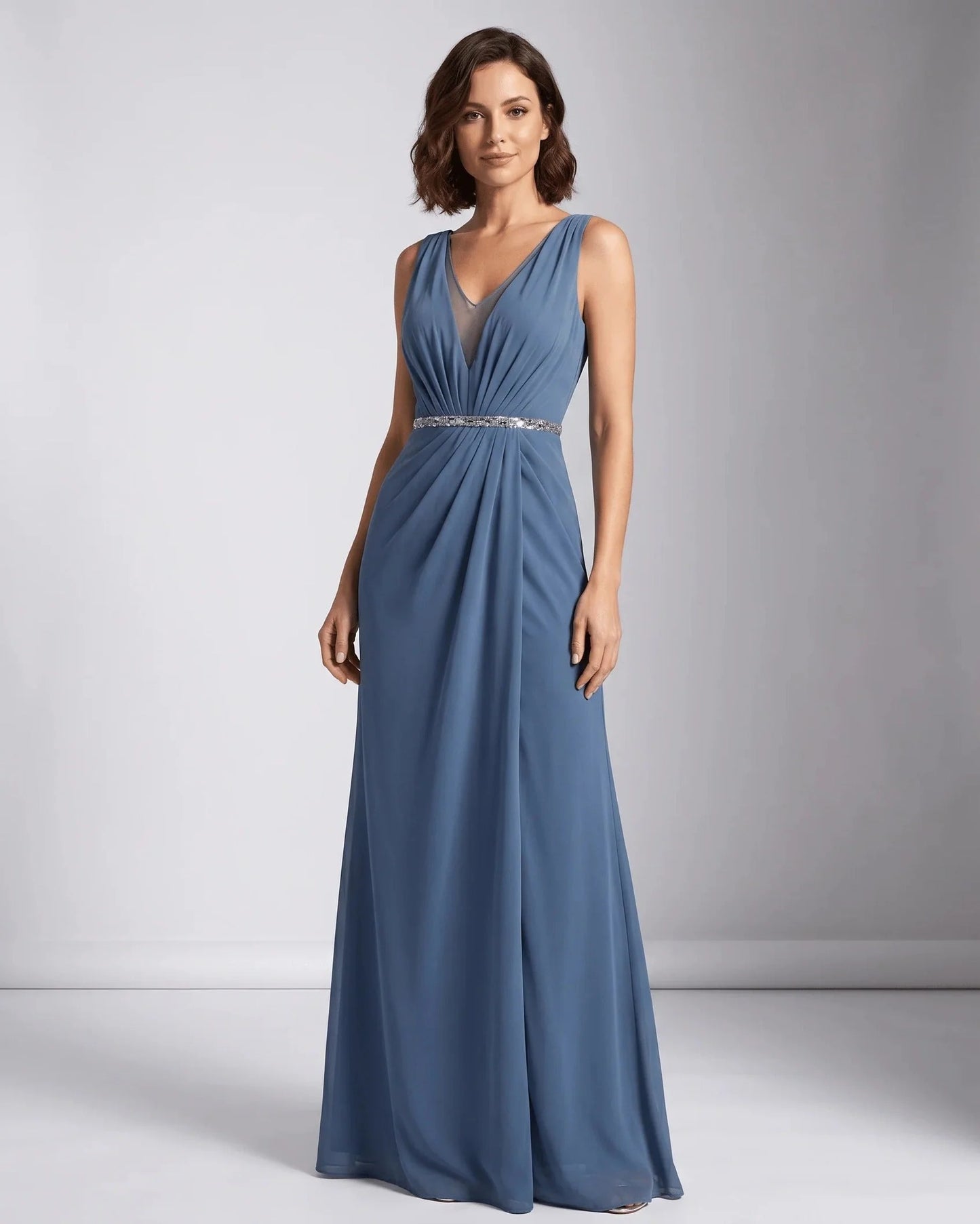 Brielle V-Neck Maxi Dress