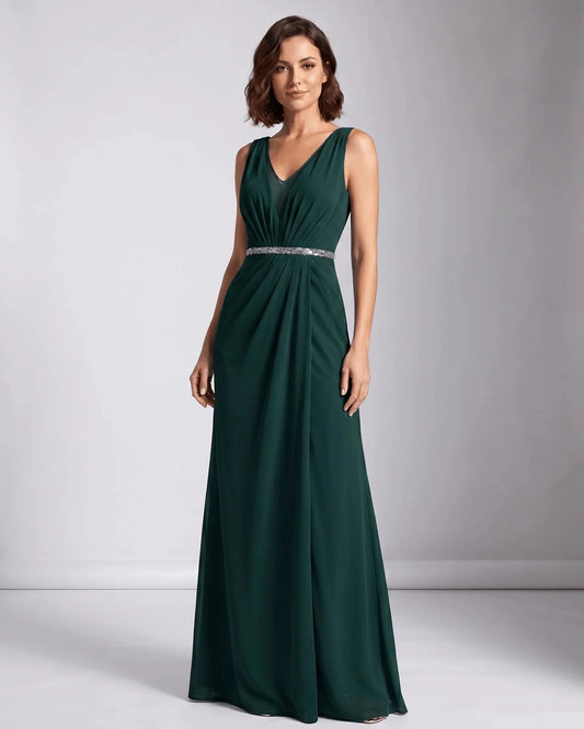 Brielle V-Neck Maxi Dress
