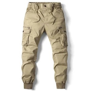 Cargo Utility Joggers with Adjustable Waistband