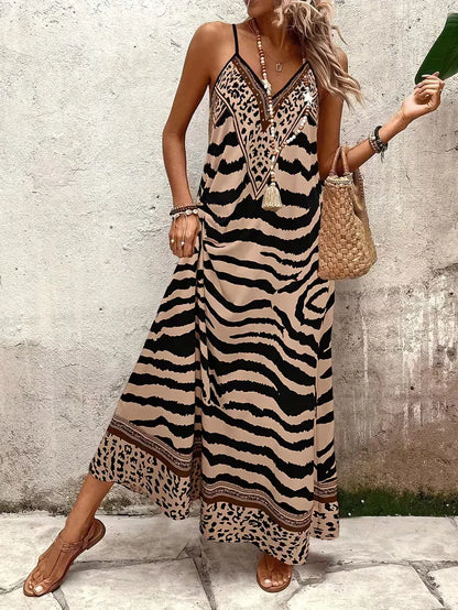 Lillian Boho Maxi Dress