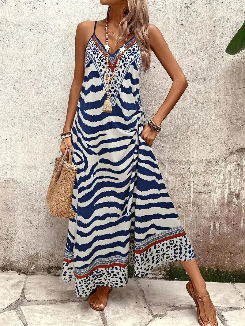 Lillian Boho Maxi Dress