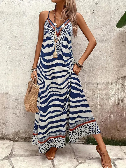 Lillian Boho Maxi Dress