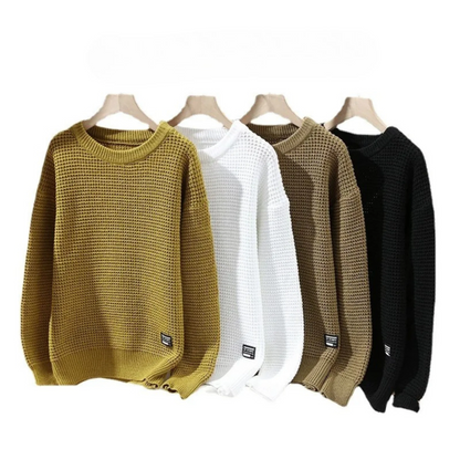 Men's Honeycomb Knit Sweater