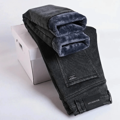Men's Thermal Denim Jeans