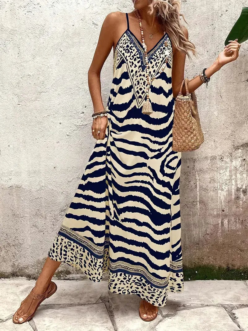 Lillian Boho Maxi Dress