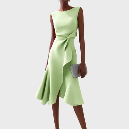 McKenna Draped Midi Dress