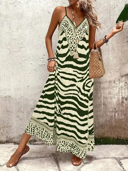 Lillian Boho Maxi Dress