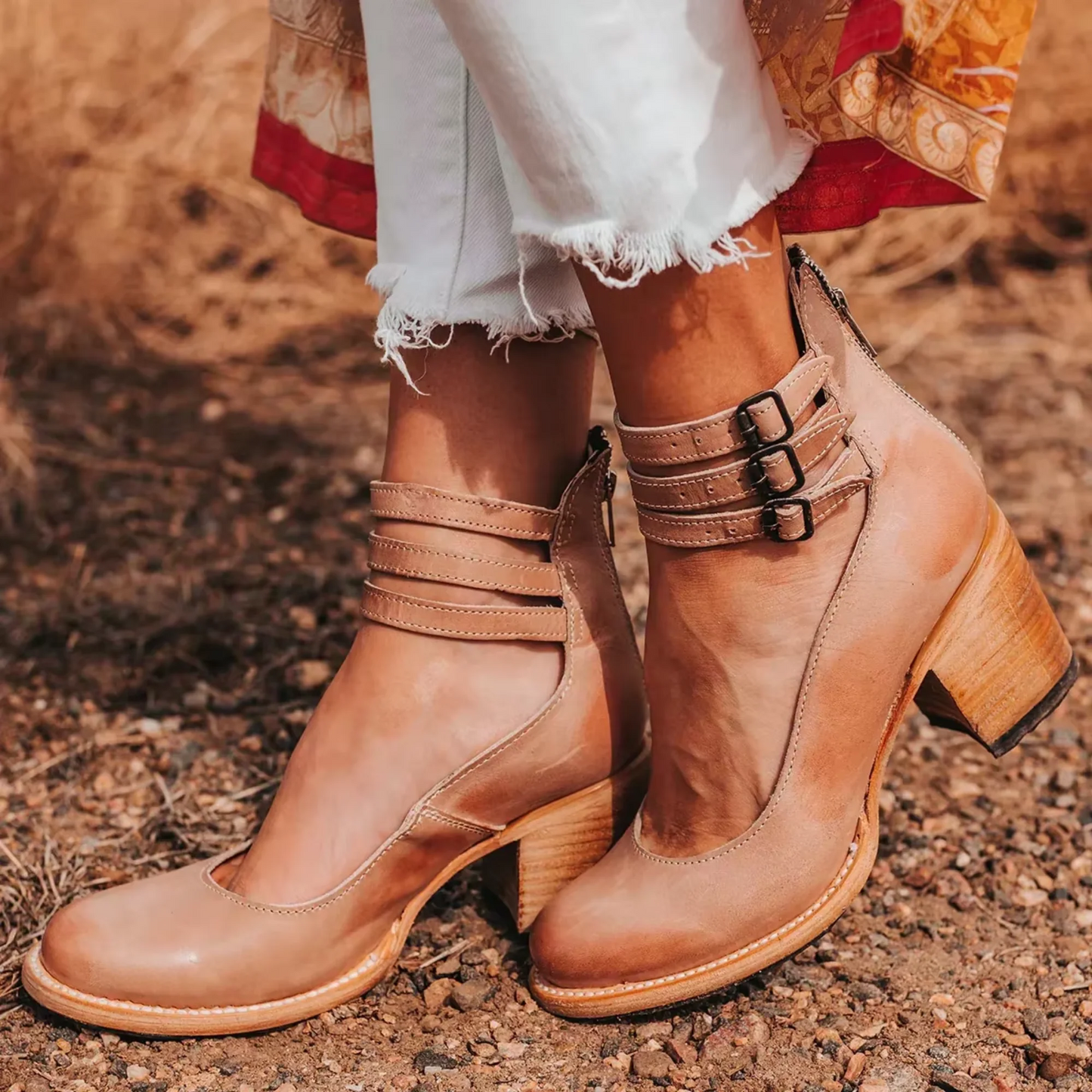 Elegant Sandals with Ergonomic Support