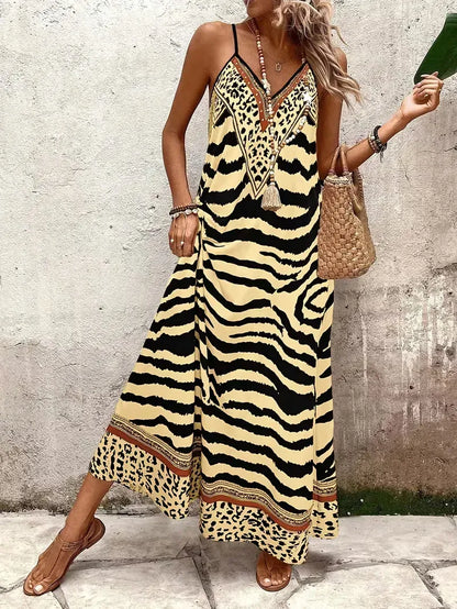 Lillian Boho Maxi Dress