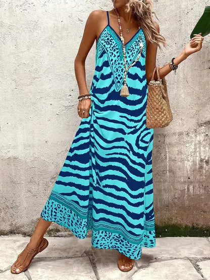 Lillian Boho Maxi Dress