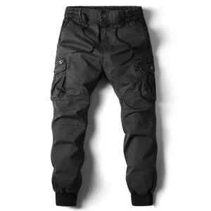 Cargo Utility Joggers with Adjustable Waistband