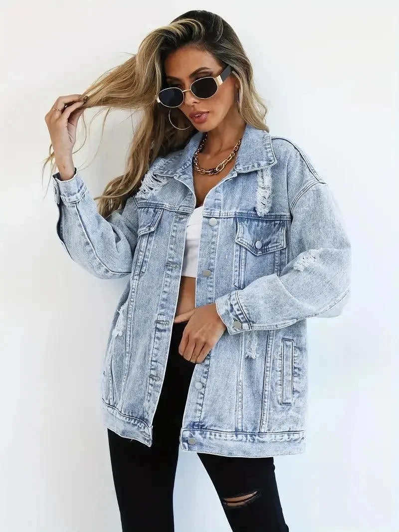 Megan Oversized Denim Jacket