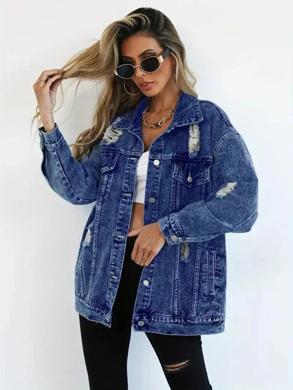 Megan Oversized Denim Jacket