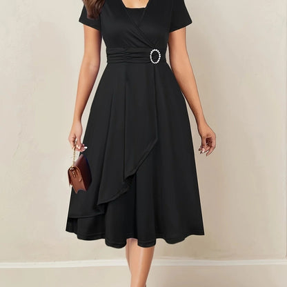 Amara Wrap Midi Dress