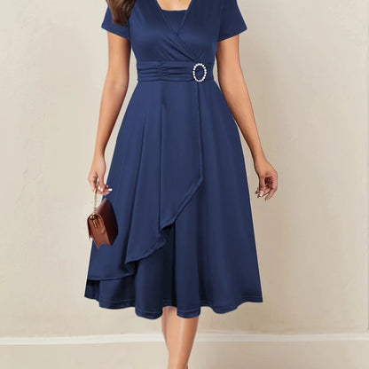 Amara Wrap Midi Dress