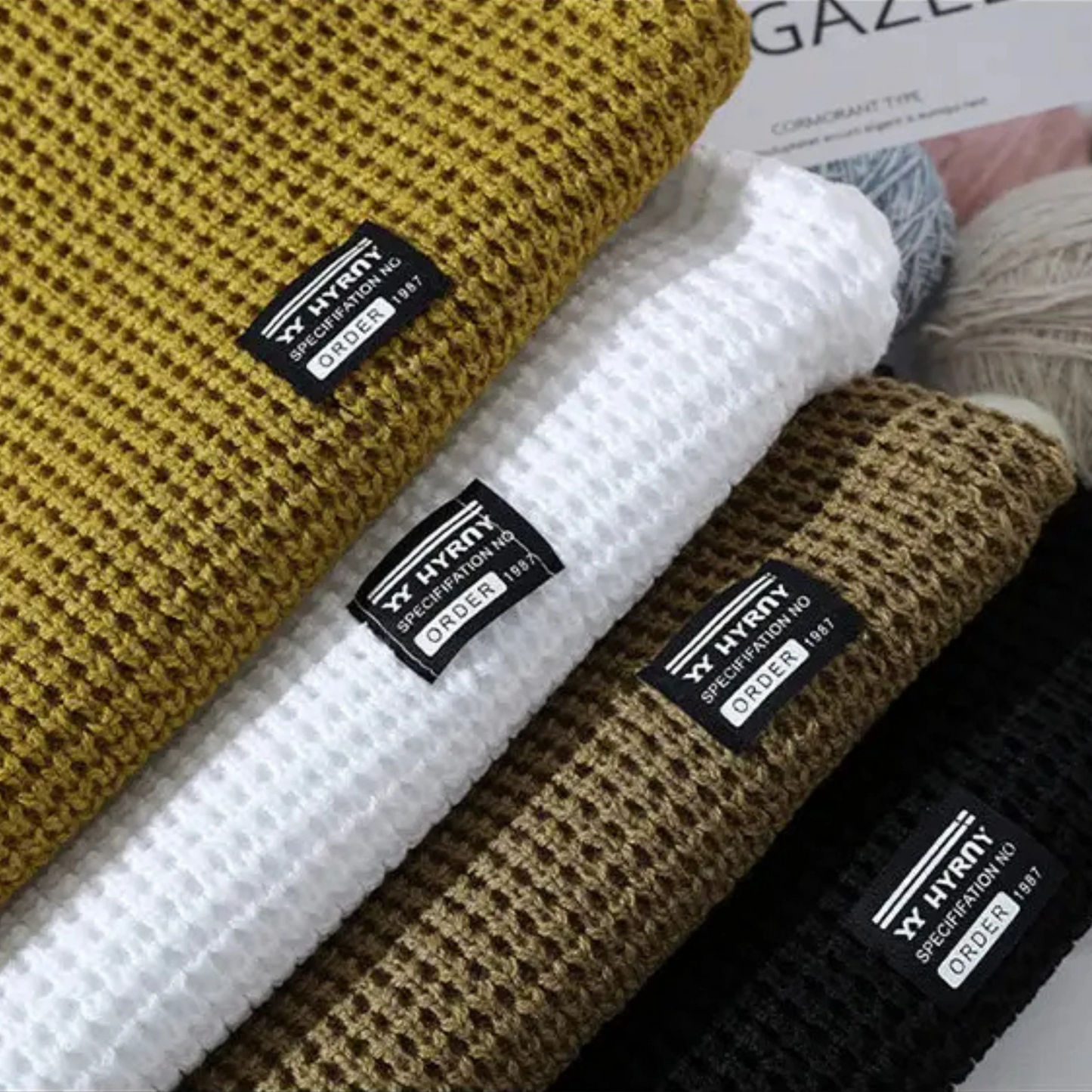 Men's Honeycomb Knit Sweater